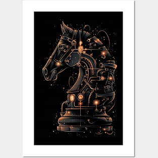 Chess horse Posters and Art